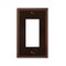 Amerelle Amerelle Metro Aged Bronze 1 gang Die-Cast Metal Decorator Wall Plate 1 pk 77RDB - alternate 1
